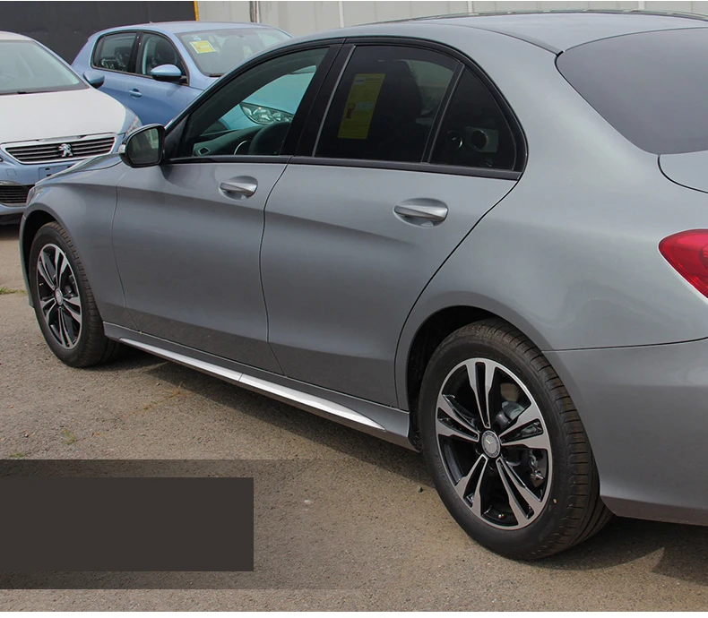 Lsrtw2017 автомобильные молдинги на кузов комплект для mercedes benz c class c180 c200 c300 c250 c260 w205 аксессуары