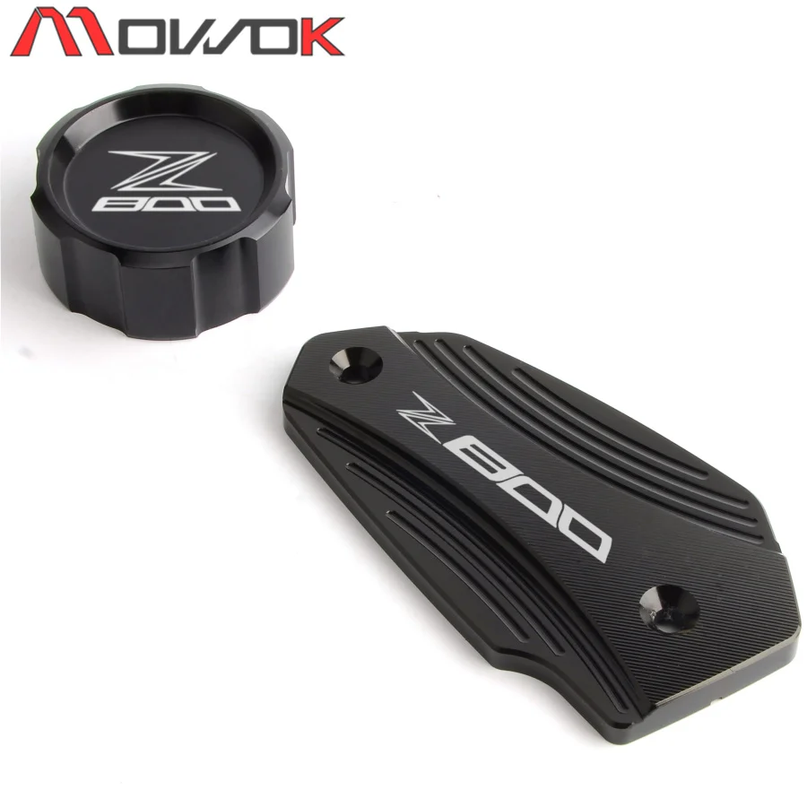 Логотип Z800 для KAWASAKI 2013 2014 2015 2016 CNC Передняя и задняя Тормозная жидкость цилиндр