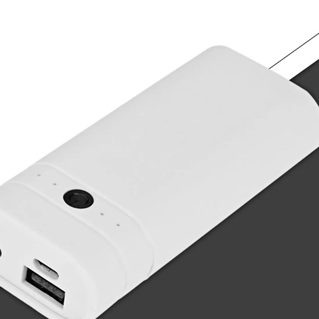 Новая Мода 5600mAh Мини милый USB порт 2X 18650 Зарядное устройство Держатель банк