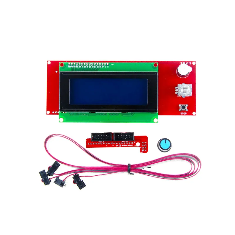 1 шт. ЖК дисплей 3d принтеры Reprap Smart управление Лер RAMPS 4 2004 | Компьютеры и офис