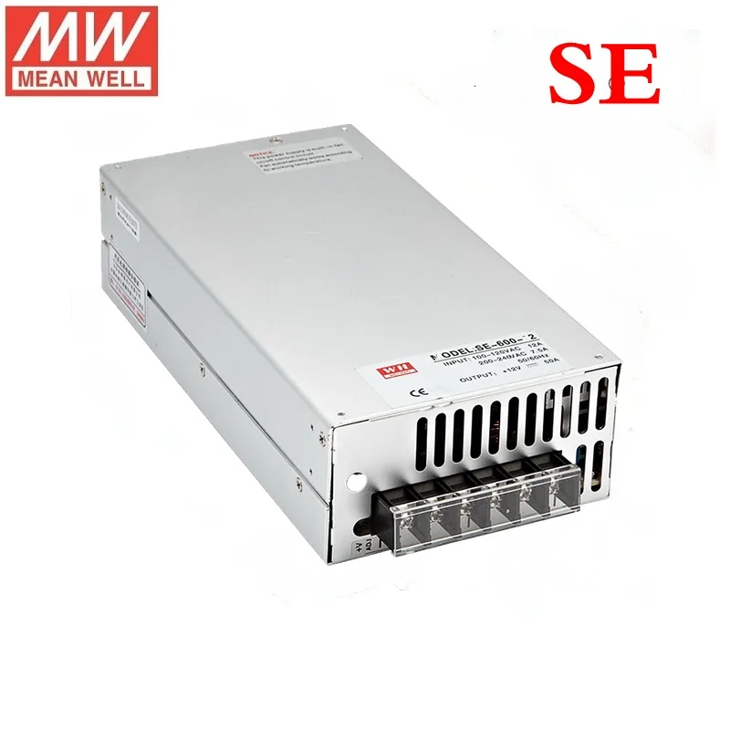 

Блок питания Meanwell, 600 Вт, 15 в, 40 А, SE-600-15 для светодиодного освещения