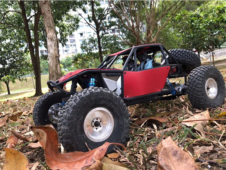 4 шт. D1RC 2,2 дюймов CNC Beadlock алюминиевый сплав гусеничный обод колеса для Traxxas TRX-4 TRX4 RC4WD D90 D110 TF2 осевой SCX10 90046