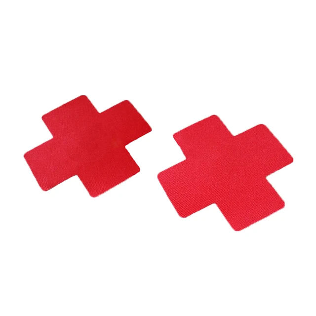 Women Cubre Pezon Self Adhesive Nipple Cover Sexy Breast Sticker Cross Shape Nipples Pasties Disposable Nipple Covers 4