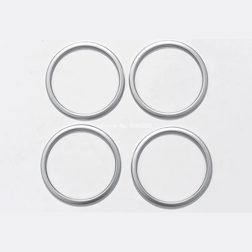 COLLBT 4Pcs ABS Chrome Door Speaker Ring Trim Sticker Interior Accessory For BMW X1 f48 2016 2017 Car Styling | Автомобили и