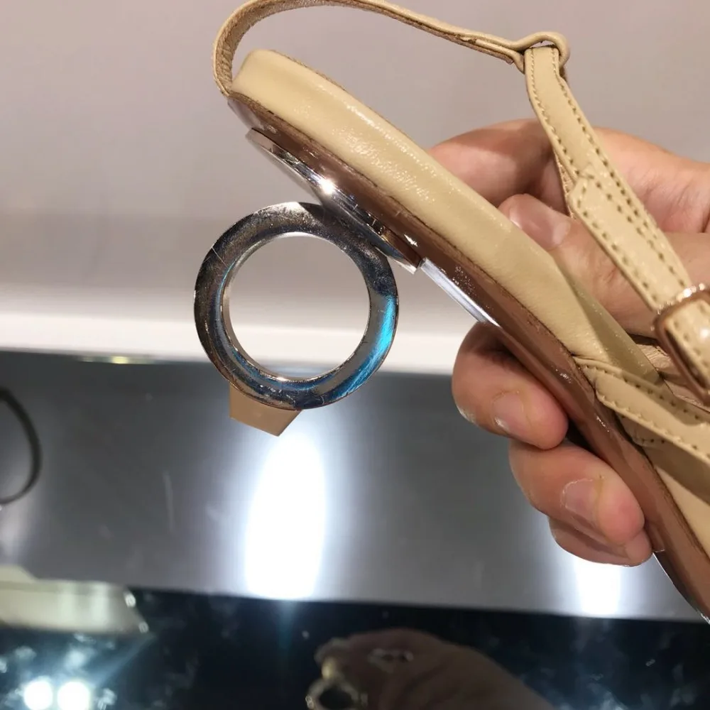 Новинка Модные женские Босоножки с открытым носком и узкими лентами