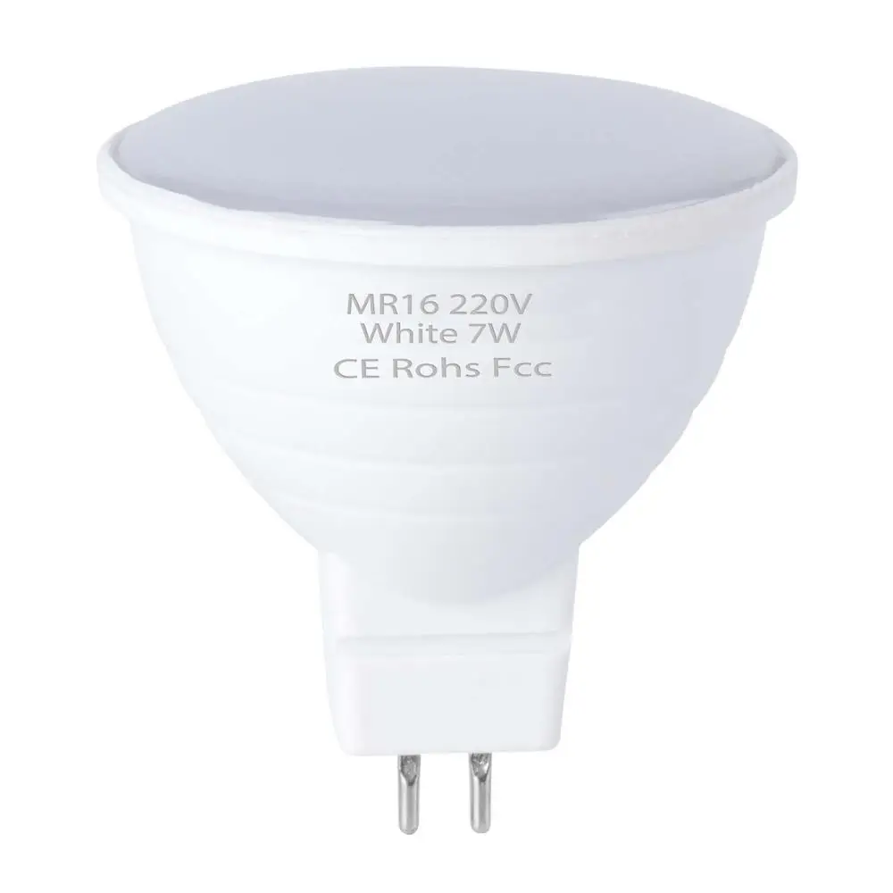 MR16 Milky GU10 светодиодный 220 В прожектор лампа светодиодный светильник MR16 точечный светодиодный светильник gu5.3 Bombillas светодиодный 240 В gu 10 домашний ампул 5 Вт 7 Вт SMD2835 - Испускаемый цвет: MR16 Milky