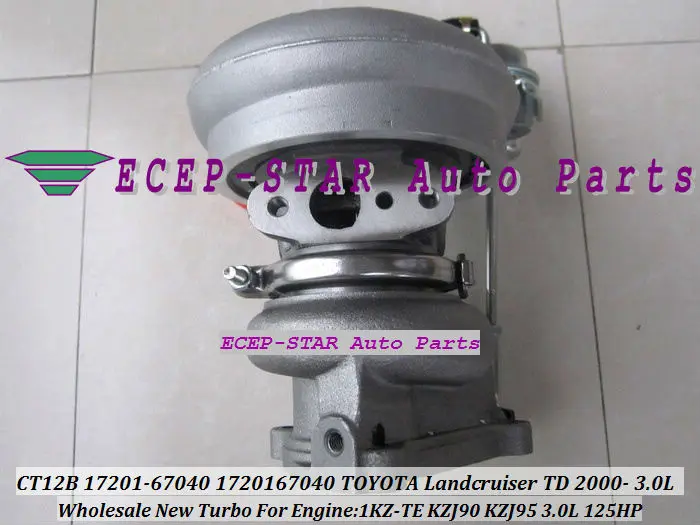 CT12B 17201 67040 67010 турбо для TOYOTA LANDCRUISER 1KZ TE T KZJ90 KZJ95 2000 4 RUNNER TD HI LUX 93 KZN130 3.0L D|turbo turbo turbo|toyota