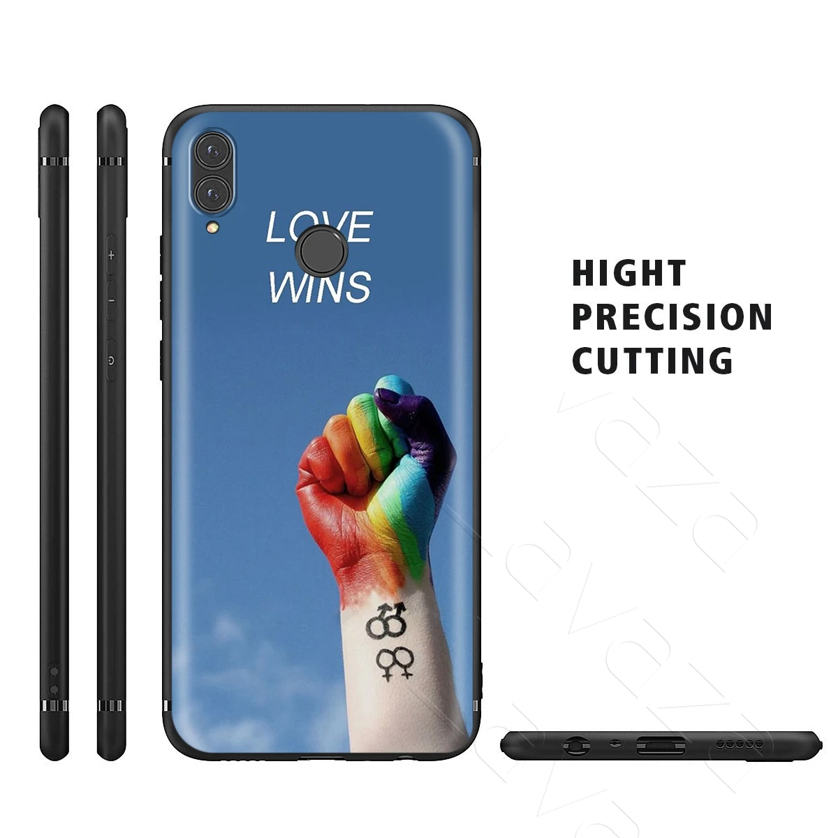 Lavaza Gay Lesbian LGBT Rainbow Pride Case for Huawei Mate Y7 Y9 P8 P9 P10 P20 P30 P40 Max Lite Pro P Smart Mini |