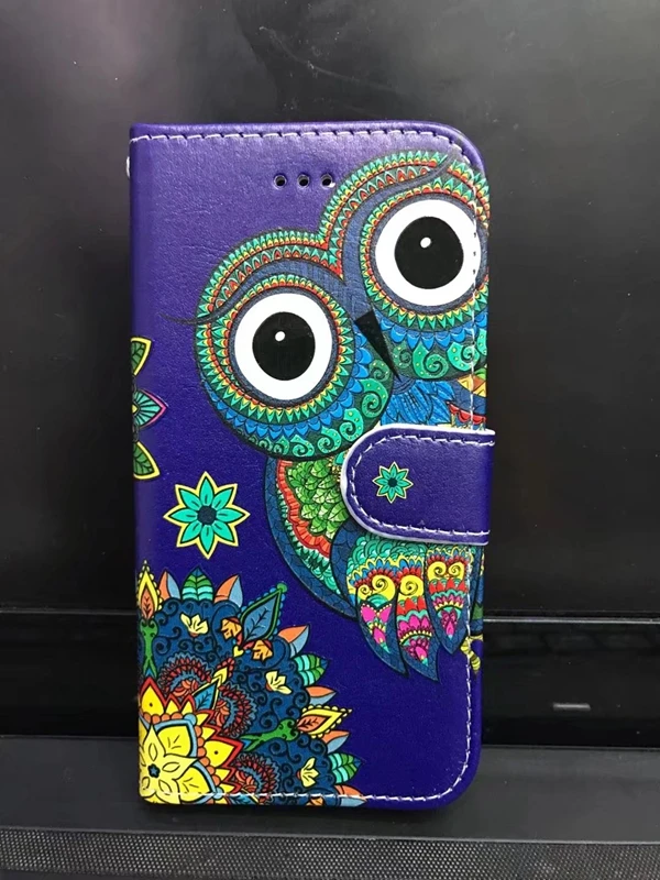 Кожаный бумажник для Iphone XR XS MAX X 8 7 Plus 6 6S SE 5 5S Galaxy Note 9 S9 S8/S7 Чехол книжка с рельефным
