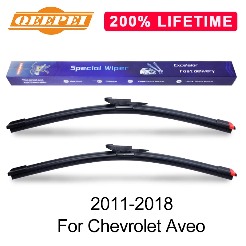 Сменные щетки стеклоочистителя QEEPEI для Chevrolet Aveo 2011 2018 26 ''+ 15'' аксессуары