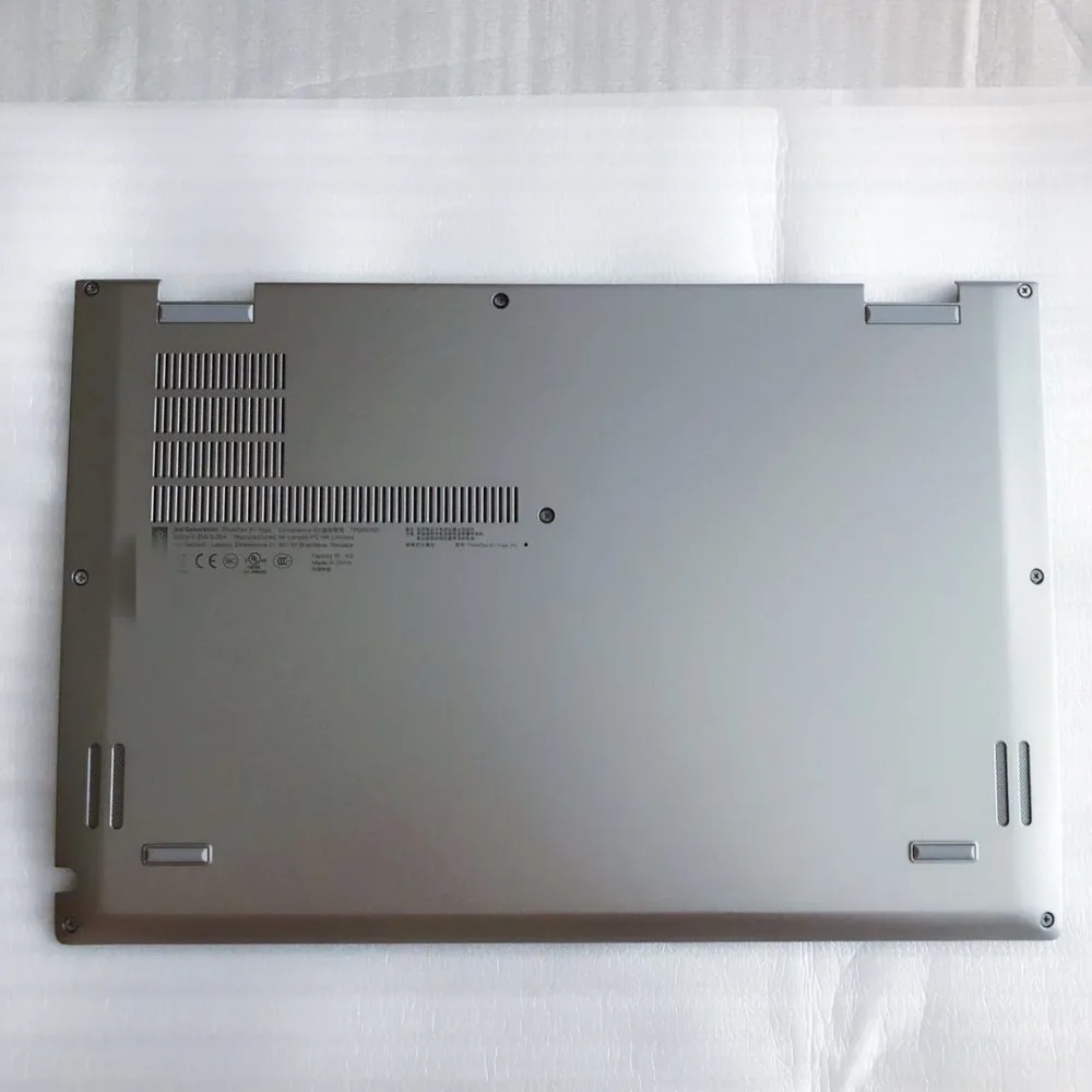 Новый чехол для lenovo Thinkpad X1 Йога 3rd Gen Нижняя крышка базы Case460.0CX0G. серебро