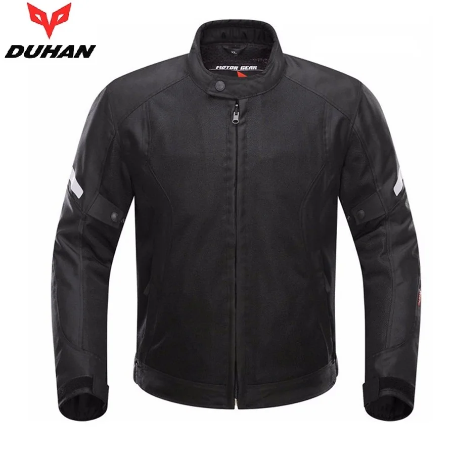 

Free shipping 1pcs DUHAN Spring Summer Men Breathable Mesh Jacket Motocross Clothing Moto Armor Motorcycle Jacket With 5pcs pads