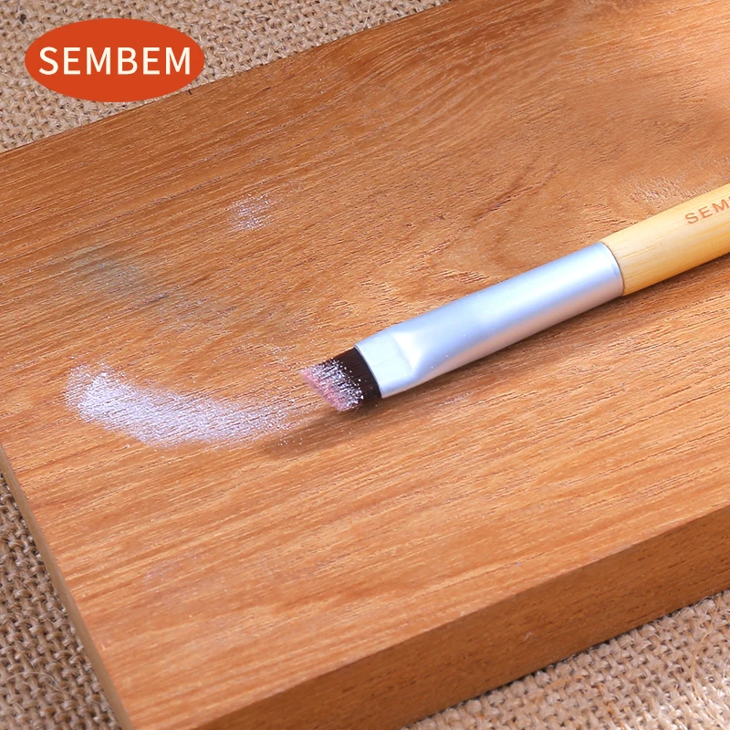 SEMBEM угловая кисть для бровей синтетический таклон для волос гелевая подводка для глаз брендовая Косметическая подводка для глаз Кисть коническая кисть инструмент для бровей