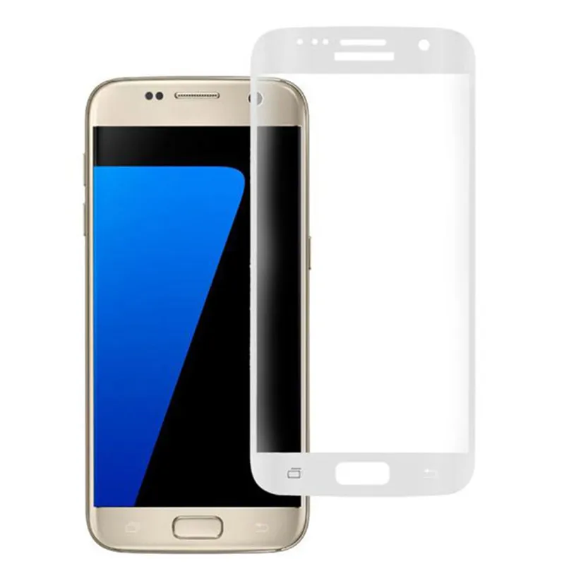 Прозрачная изогнутая защитная пленка Del из ПЭТ 3D для Samsung Galaxy S7 JUn 28|screen protector|curve