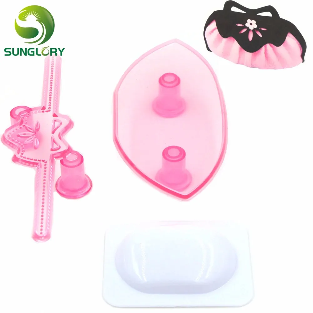 3 шт./компл. пластиковые дамские клатчи для помадки сделай сам резак дамская