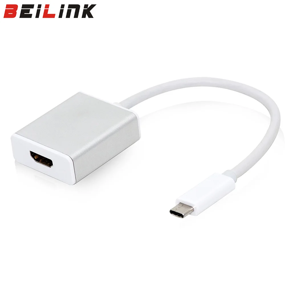 Конвертер SB Type C 3 1 кабель с разъемом HDMI type для Apple Macbook Google Chromebook Pixel зарядное