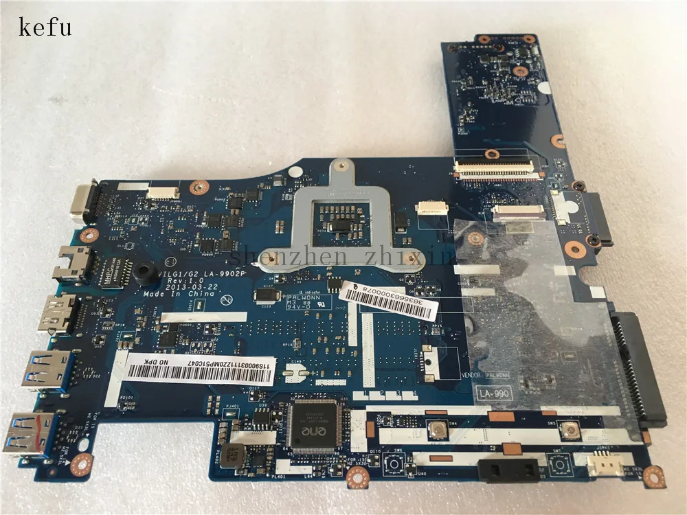 KEFU для Lenovo Ideapad G400S материнская плата ноутбука VILG1/G2 LA 9902P REV: 1 0|Материнские платы| |
