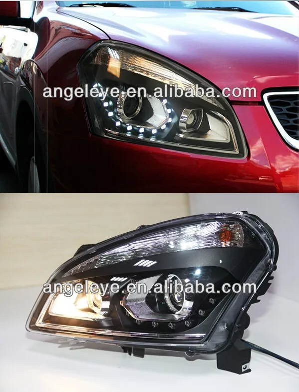 Для Nissan Dualis Qashqai светодиодный налобный фонарь для NISSAN 2007-2013 TLZ