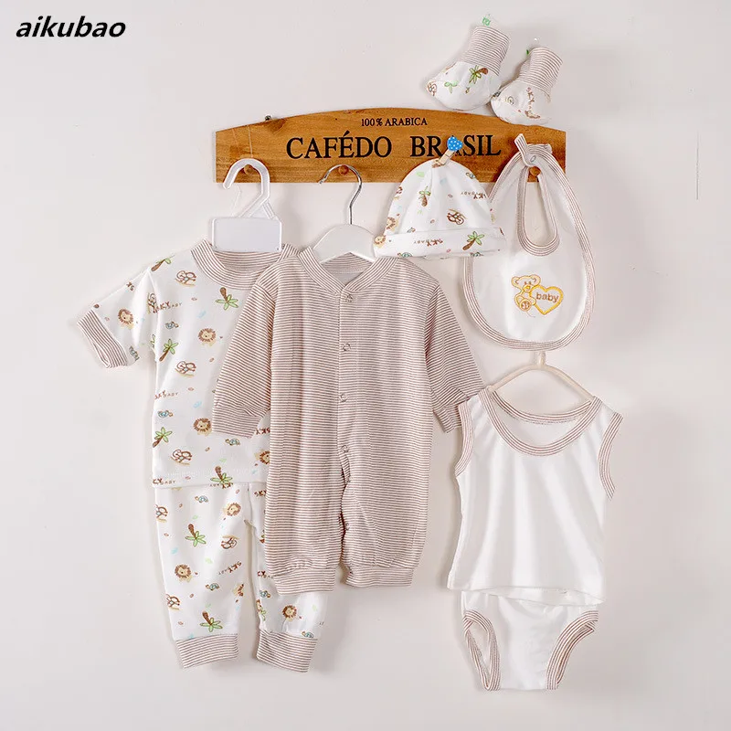 baby clothes newborn underwear cueca infantil menino boy girl 2018 new cotton products for 0-3 month 8 pcs | Детская одежда и