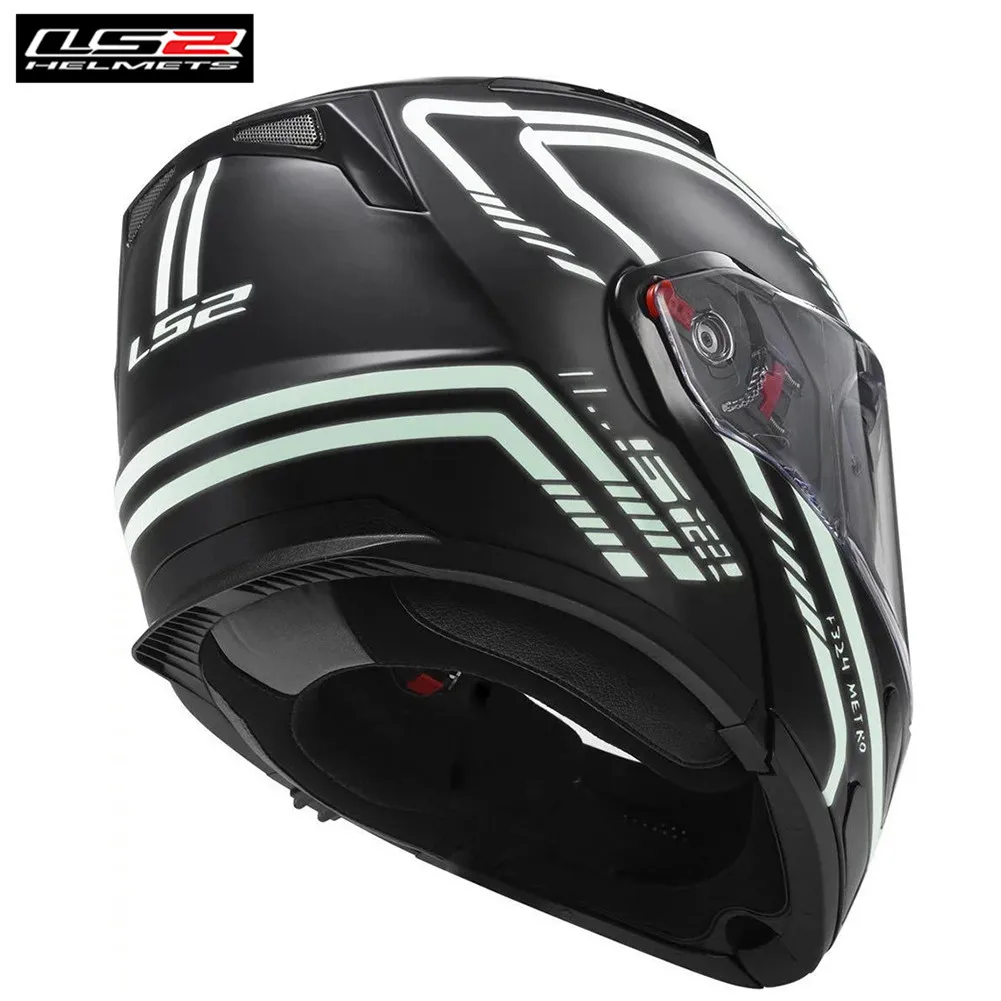 LS2 Светлячок шлем Полнолицевой прогулочный мотоцикл шлемы Touring V-TWIN Casques Cascos Capacetes модульные шлемы