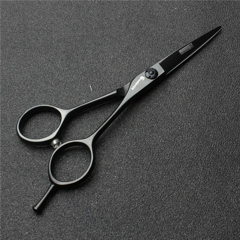 Стрижка волос черная маленькая 4 5 дюйма белый камень вращающийся винт простая