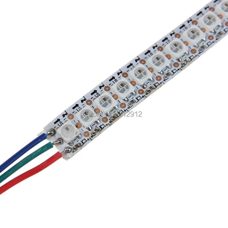 Светодиодная Пиксельная лента WS2812B (144 rgb с встроенной микросхемой WS2811) 5 в