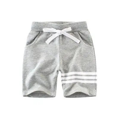 grey Orangemom/фирменные модные шорты для детей, детские летние тонкие спортивные штаны новые модные шорты для мальчиков 1/2 - Цвет: grey