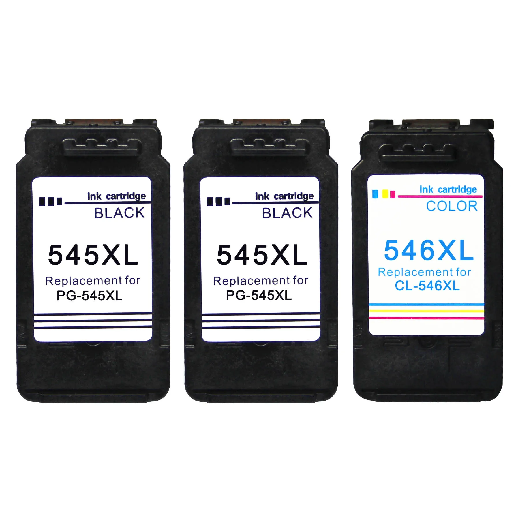 2 x PG545 and CL546 Ветеран пополнен PG545 CL546 чернильный картридж для Canon PG 545 CL 546 545XL для Canon Pixma IP2850 MX495 MG2450 MG2550 MG2950 NS28 - Цвет: 2 x PG545 and CL546