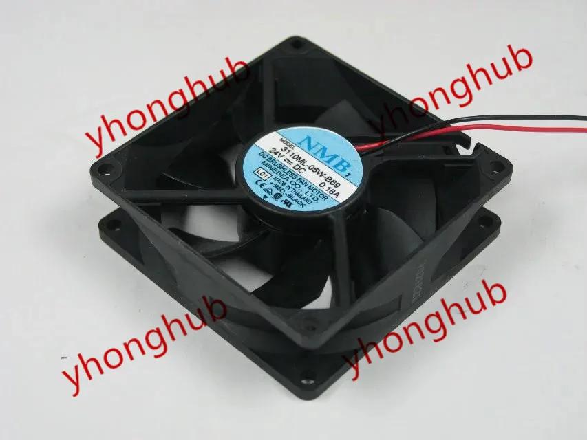 NMB-MAT 3110ML-05W-B69 L01 DC 24V 0.18A 2-проводной 80x80x25 мм
