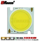 Светодиодный чип высокой мощности, 24 Вт, 30 Вт, 36 Вт, 40 Вт, 50 Вт, 252521 мм, 17x34 мил, Epistar диод SMD COB, 10 шт.