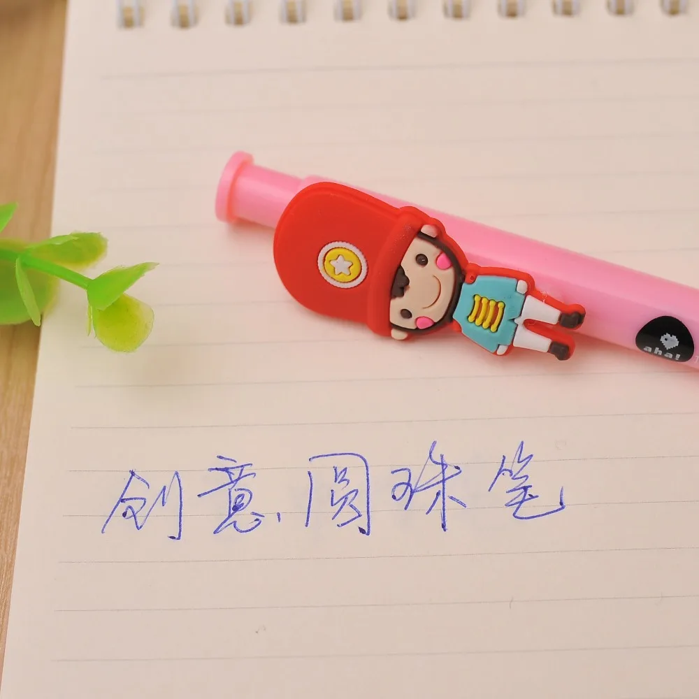 4 шт./лот мягкая Шариковая ручка для тела британских солдат/0 5 мм/Милая модная