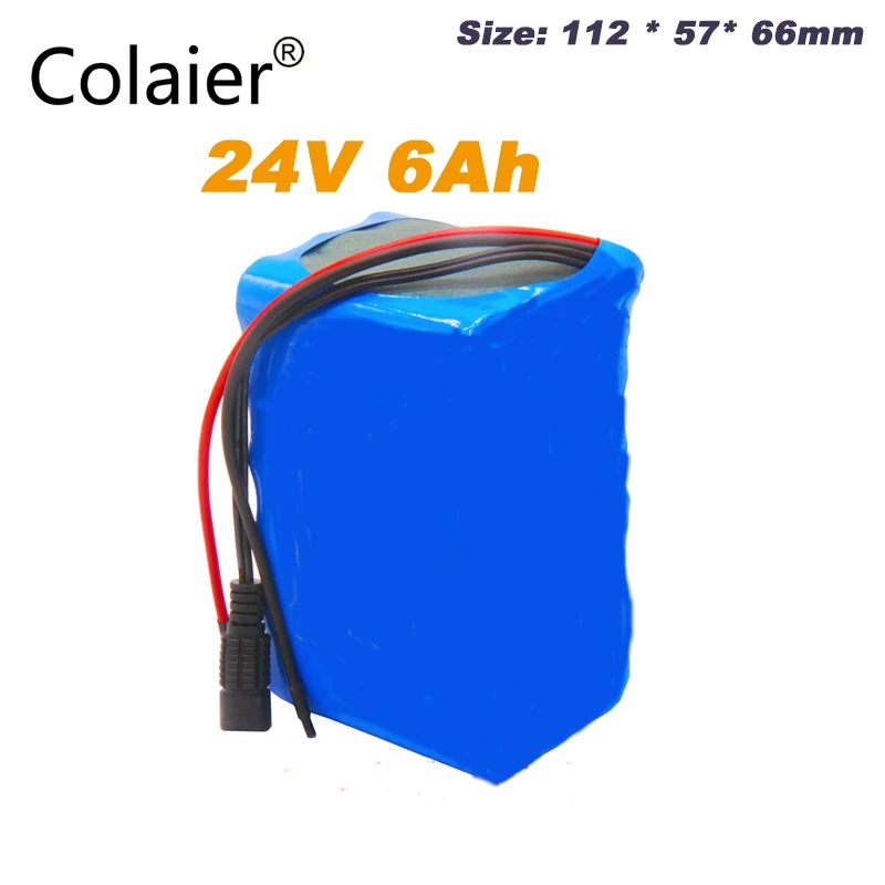 Аккумуляторная батарея Colaier 24 В 6 Ач 6S3P 25 2 в 18650 мАч | Электроника