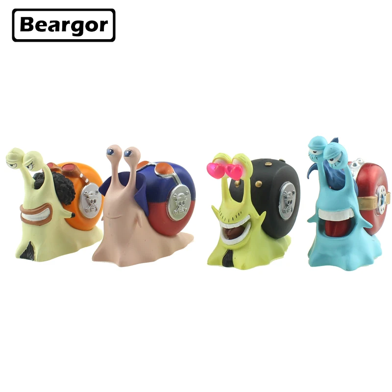 12 шт. милый 3 &quotone piece Den Mushi Luffy Zoro Nami Law Ace Sanji Franky и т. д. 8 см ПВХ фигурка модель куклы