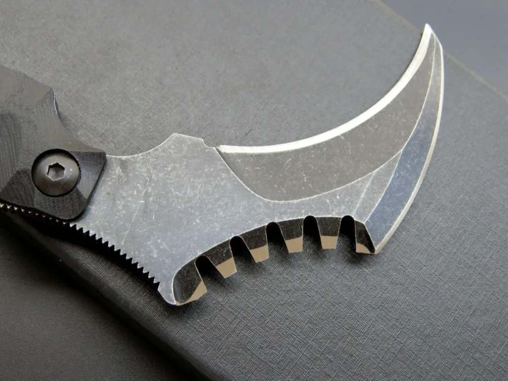 Eafengrow C1698 Karambit нож CS GO Тактический коготь Шейный нож для походов на открытом воздухе самообороны штурмовой охотничий нож выживания