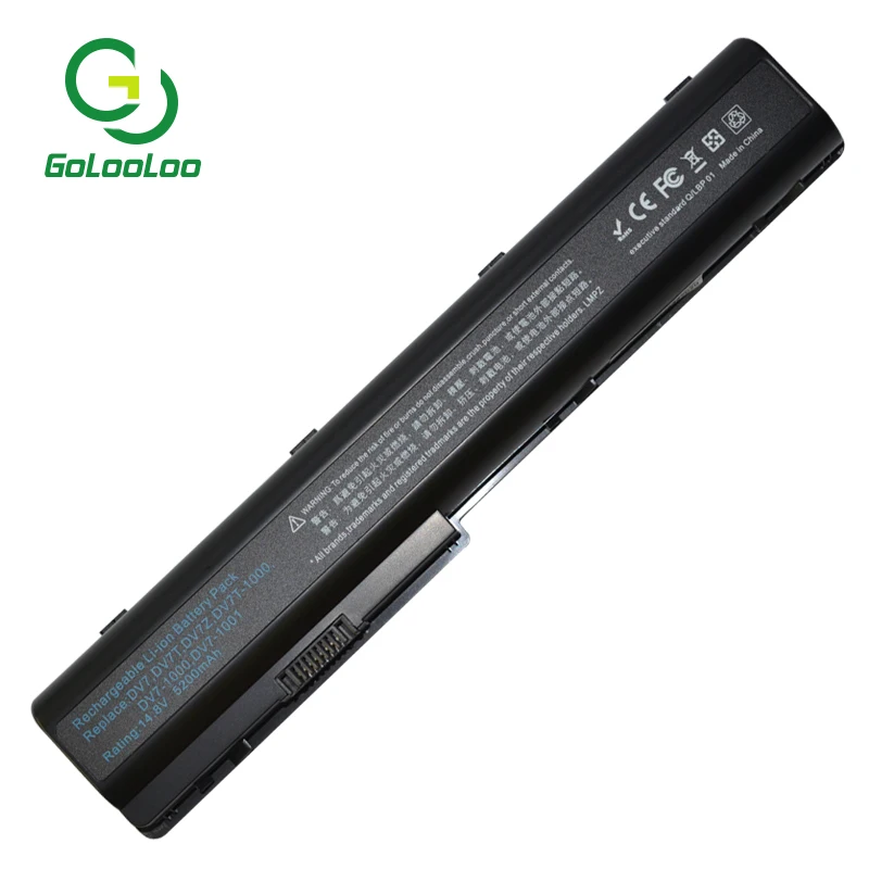 Golooloo 11 1 V батарея для hp павильон DV7 DV7-1000 dv7-1200 dv7-2200 dv7-3100 dv7t dv7z dv7t-1000 DV8 dv8t dv7-2000 dv7-2100 |