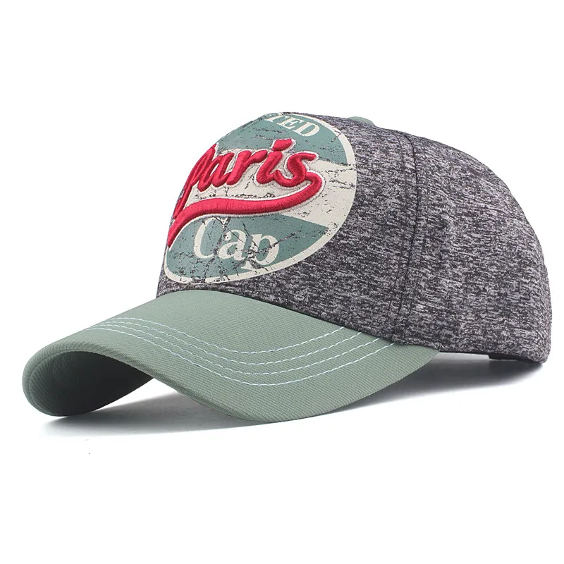 Армейский зеленый Xthree, новинка, хлопковая бейсболка, Snapback, шапки для женщин, весна, лето, кепка для мужчин, Женская кепка, s, шапки, Париж, вышивка, Кепка - Цвет: Армейский зеленый
