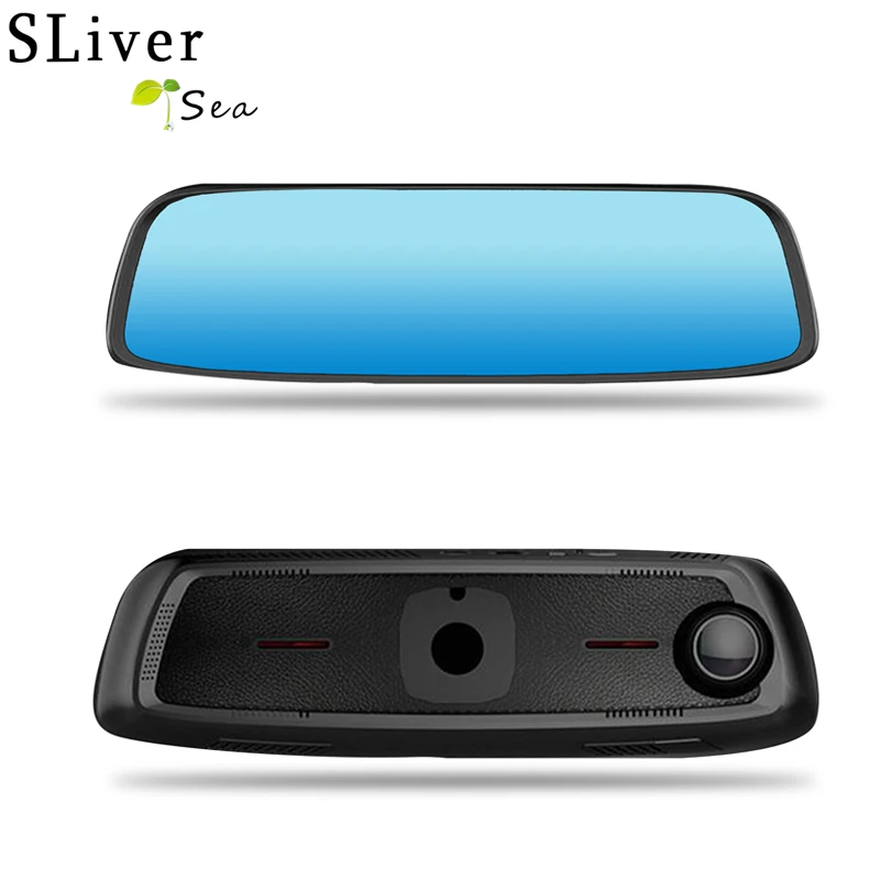 SLIVERYSEA 8 &quotFull Touch IPS 4G Автомобильный видеорегистратор камера Android зеркало GPS Bluetooth