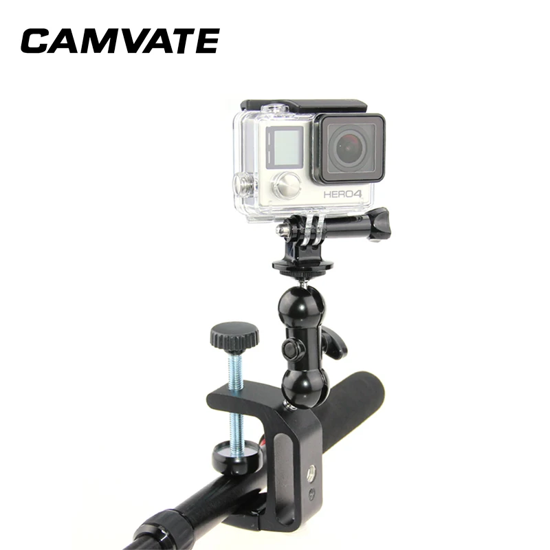 C Clamp Настольный держатель подставка для DSLR камеры Gopro Hero 4 3 2 1 C1123|Аксессуары