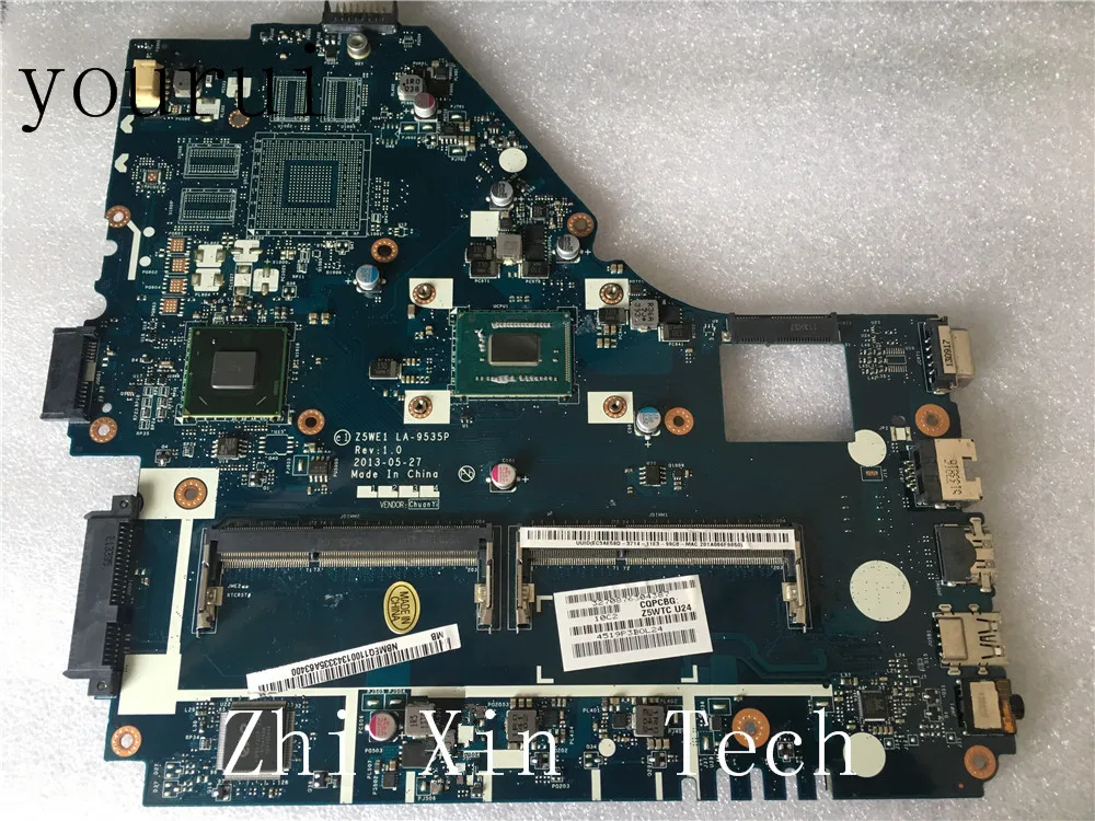 Yourui Z5WE1 LA-95359 для Acer Aspire E1-530 E1-570 материнская плата ноутбука NBMEQ11001 NB. MEQ11.001 с