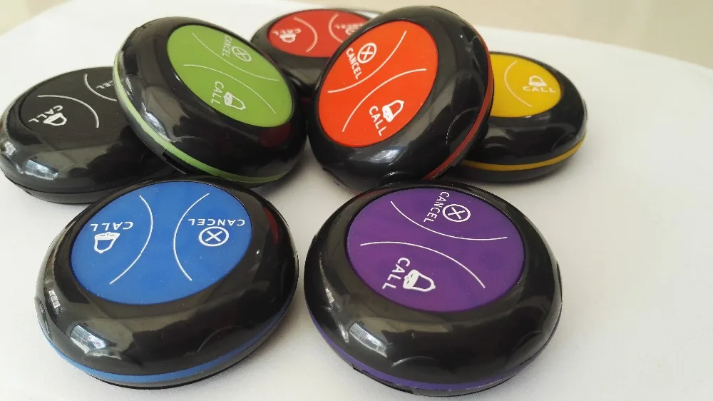Waiter Bell Pager System Wireless Good Quantity With Beautiful Design 433.92MHZ By CE Cerfication( 2 display+38 call button ) | Компьютеры