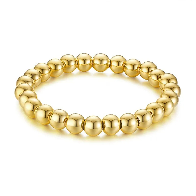 GOLD BEAD Металлический мужской серебряный браслет Naga с головой дракона на двойной цепочке Лисохвост для мужчин ювелирные изделия из нержавеющей стали 8,6 дюйма - Окраска металла: GOLD BEAD