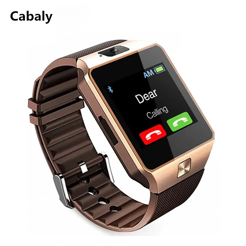 Умные часы Cabaly DZ09 с камерой Bluetooth спортивный шагомер носимые устройства sim карта TF
