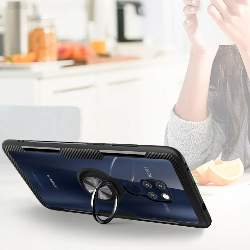 Чехол для Huawei Mate 20 Pro Honor 10 8X Max Lite противоударный ультратонкий прозрачный чехол