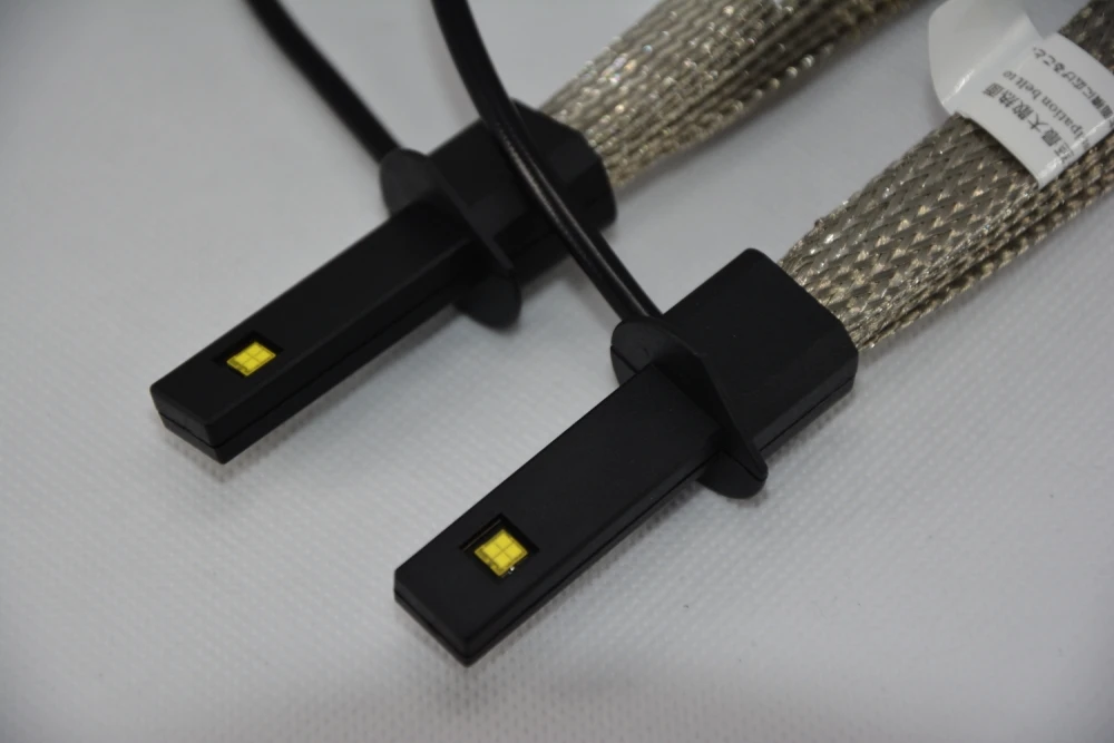 1 компл. H1 40 Вт 5000LM G5 светодиодные фары Тонкий Conversion Kit безвентиляторный lumiled luxeon MZ