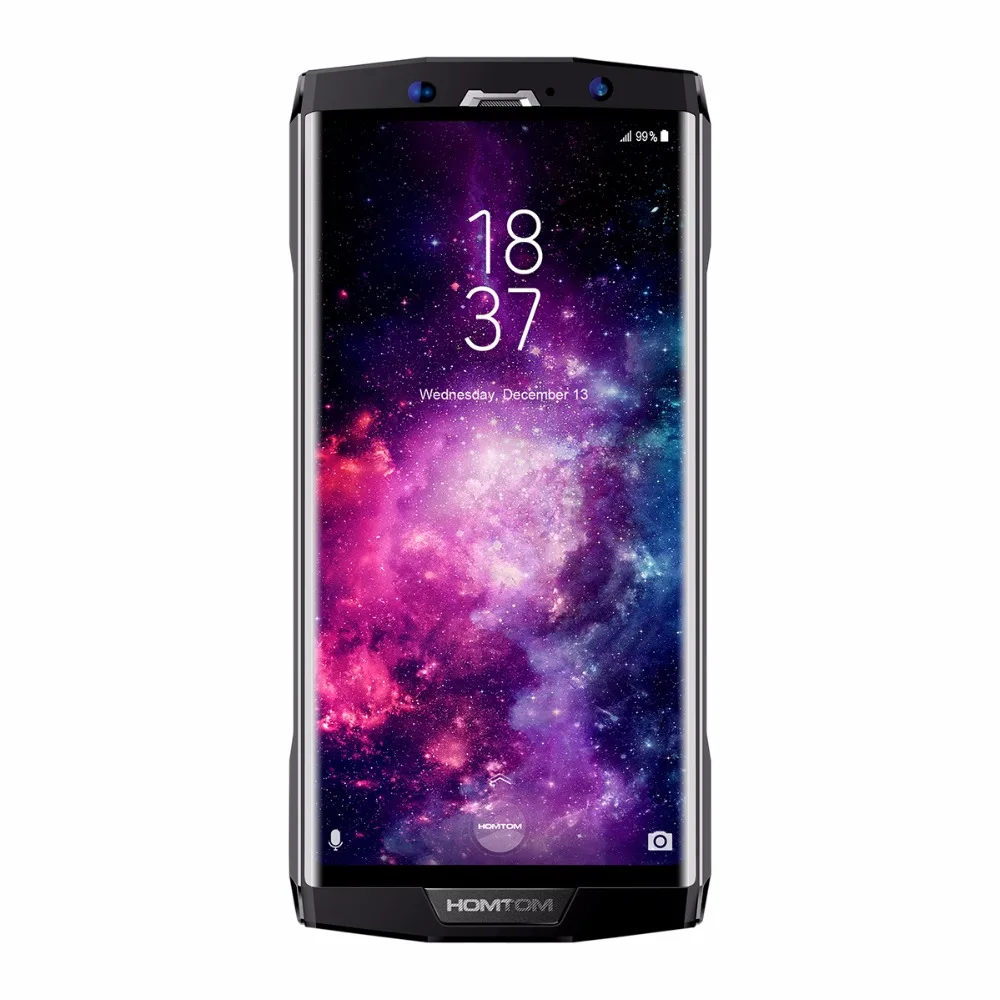 HOMTOM HT70 6,0 дюйма 10000 мАч большая батарея 18:9 дисплей Мобильный телефон MTK6750T Восьмиядерный 4 Гб ОЗУ 64 Гб ПЗУ 16 Мп камера 4G смартфон