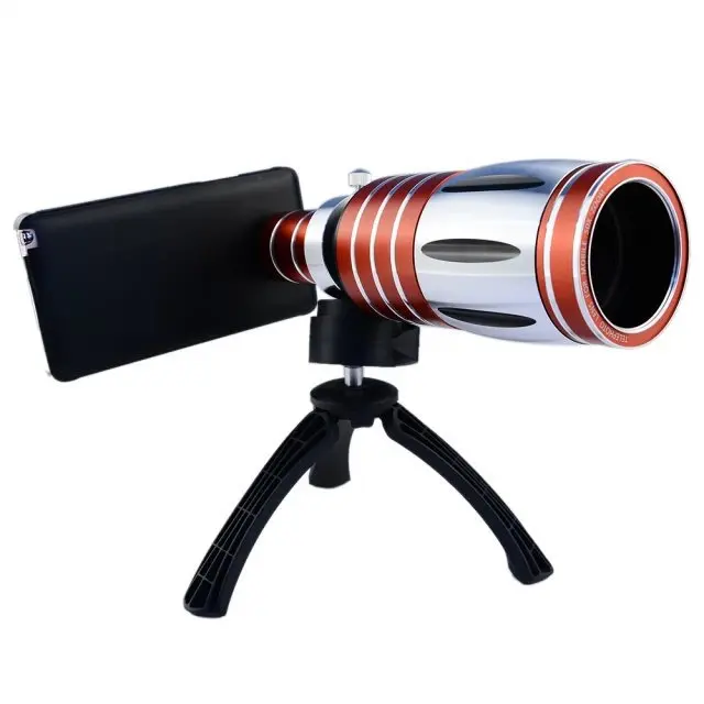 Высококачественный телефон из алюминия 50x Zoom объектив камеры + задняя крышка
