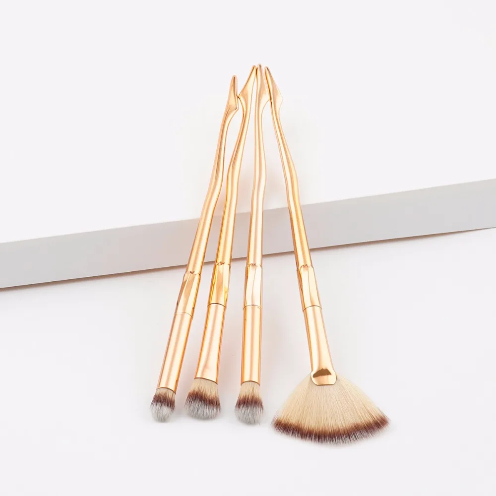 4 шт. кисти для макияжа в форме ног|fan brush|cosmetic brushmakeup brushes |