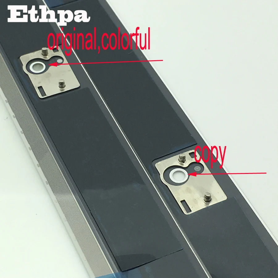 Оригинальная передняя Сенсорная панель Ethpa для Ipad 2 A1395 A1396 A1397 дигитайзер экрана с