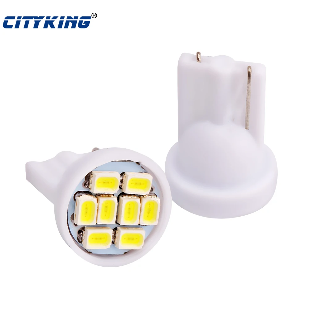 Оптовая продажа 500 шт./лот белый свет T10 8smd 1206 3020 led 194 168 192 W5WW5W клиновидный дверной
