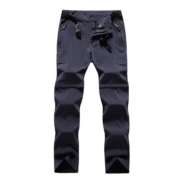 Women Dark Gray Горные мужские женские летние быстросохнущие съемные штаны, брюки для походов, походов, рыбалки, кемпинга, женские шорты VA207 - Цвет: Women Dark Gray